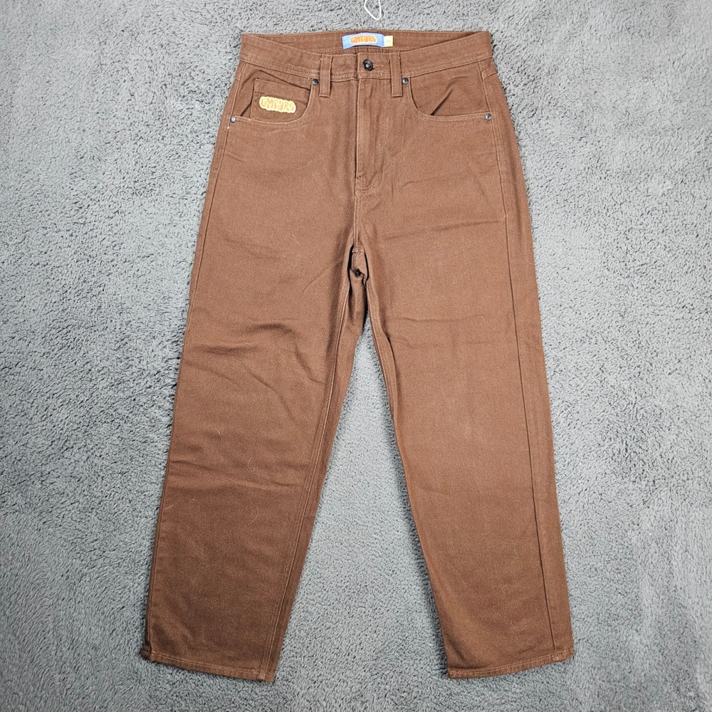 Empyre Relax Brown Skater Pants Mens Size 30 Relaxed Fit Cotton Streetwear